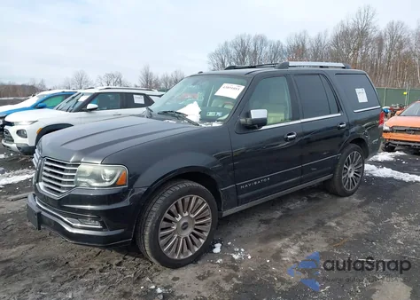 2015 Lincoln Navigator из США, поврежденный, VIN 5LMJJ2JT8FEJ07856